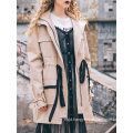 Lady Long Sleeve Jacket with Free Individuality Picture Jacket